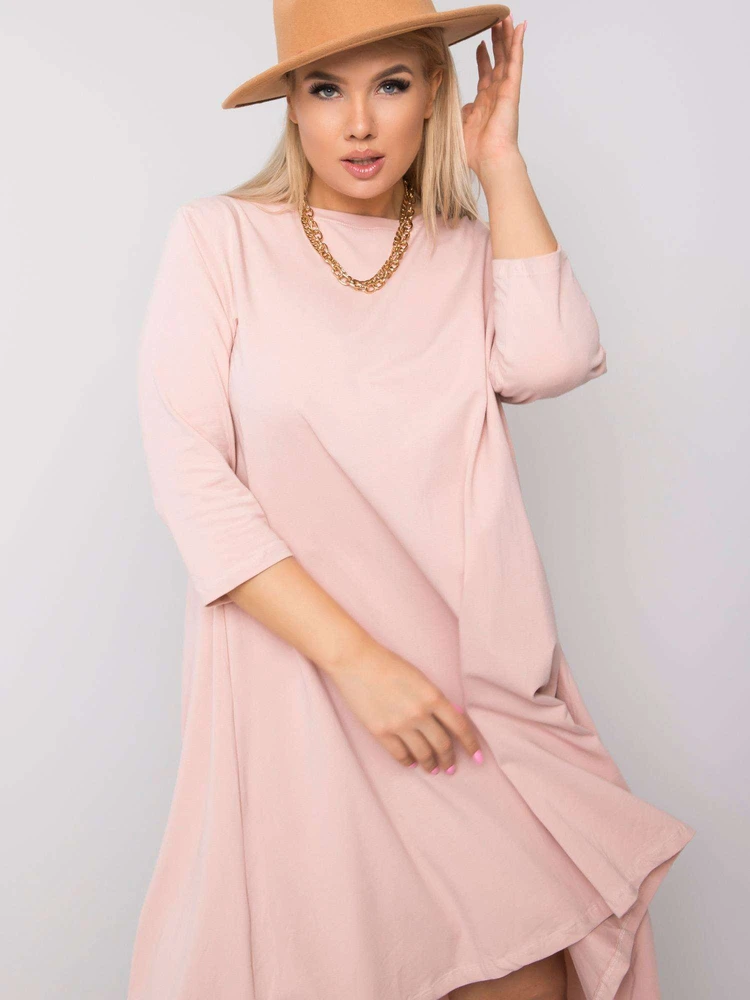 Suknelė Sukienka-RV-SK-5763.84P-jasny rožinė
