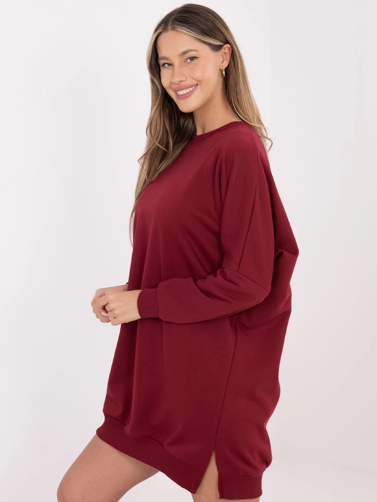 Suknelė bordo Makadamia – stiliui ir elegancijai vakarui.