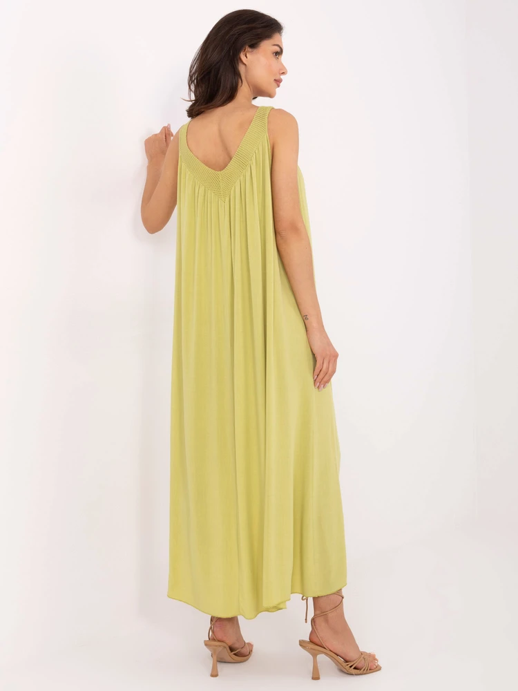 Suknelė Sukienka-TW-SK-BI-L0125.52-šviesiai žalia