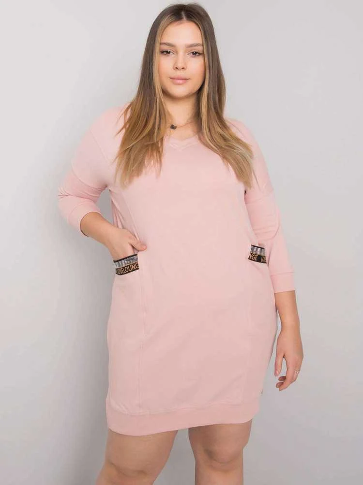 Suknelė šviesiai rožinė
