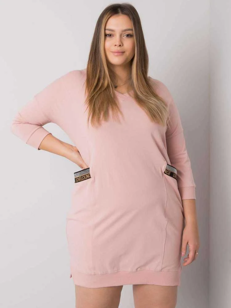 Suknelė šviesiai rožinė