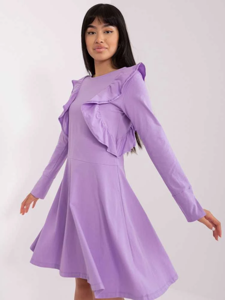 Suknelė šviesiai violetinė