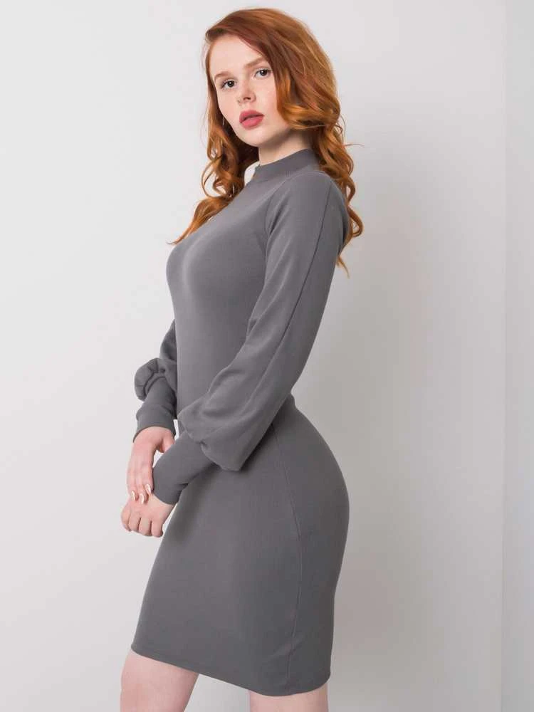 Suknelė tamsiai pilka