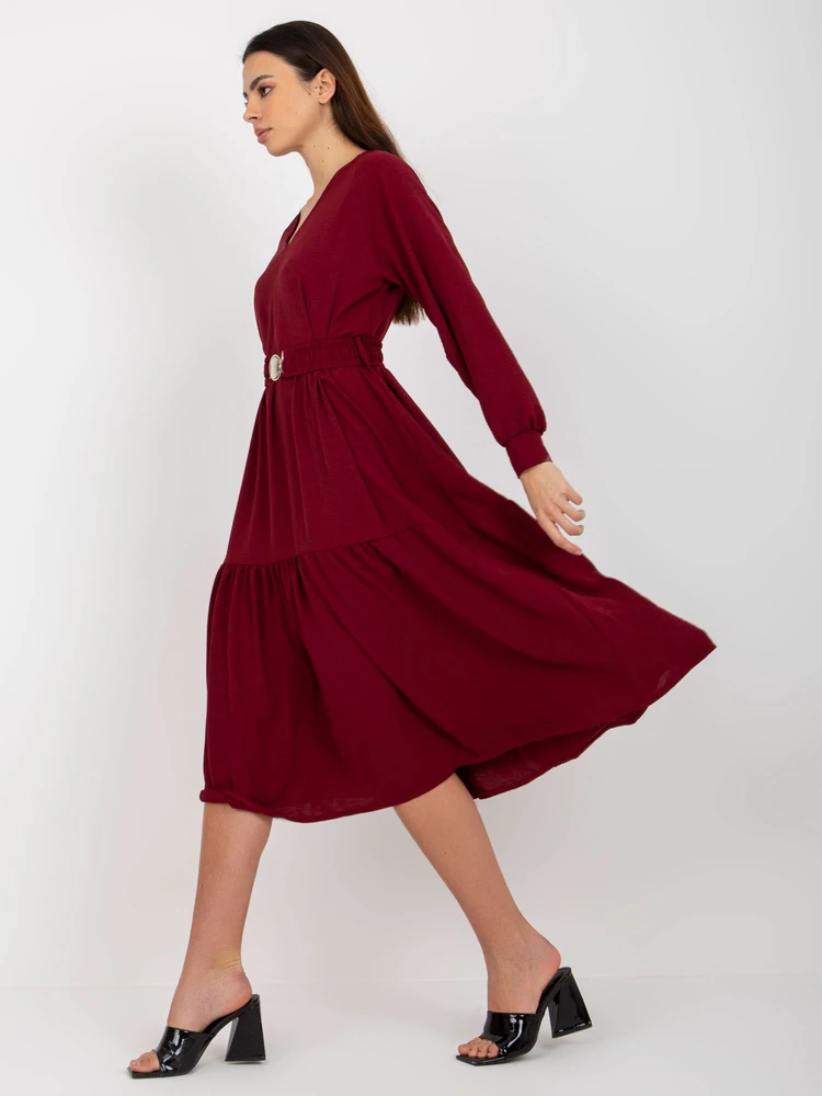 Suknelė-TW-SK-BI-2021706.93P-bordo