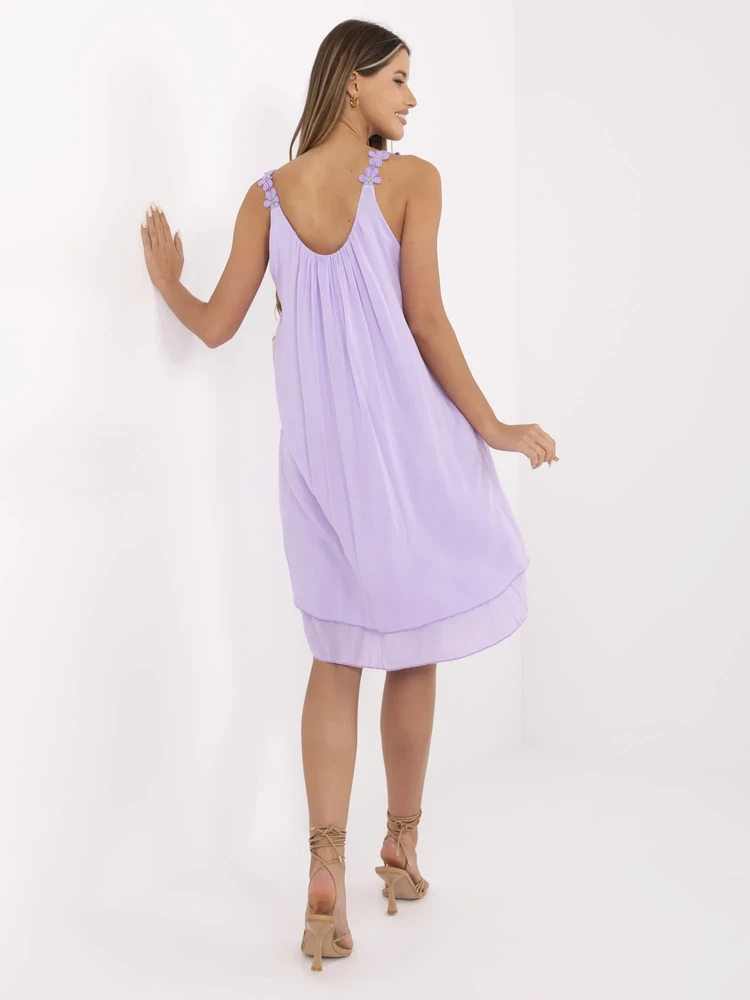 Suknelė-TW-SK-BI-22002.14-šviesiai violetinė