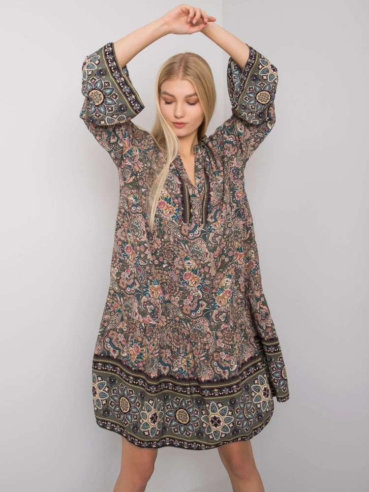 Suknelė-TW-SK-BI-5S0118B.25-khaki