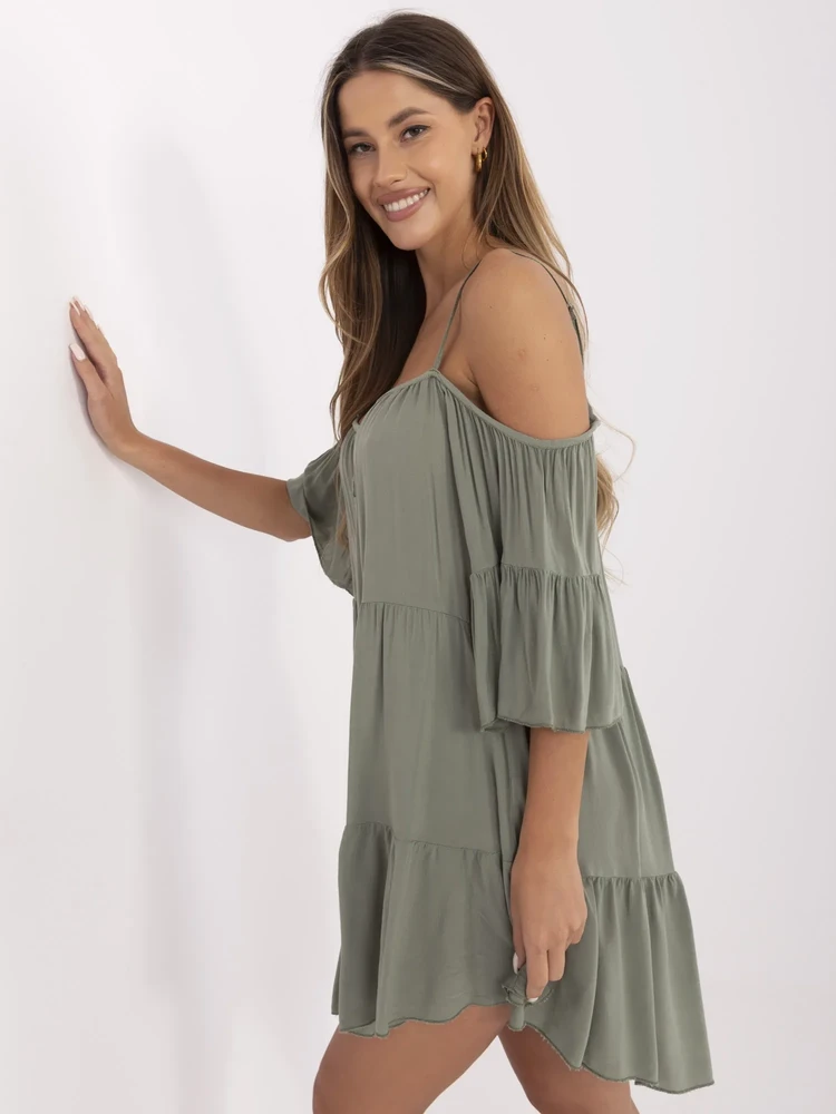 Suknelė-TW-SK-BI-80840.20-khaki