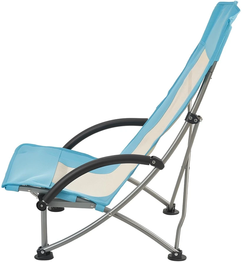 Vevor Sulankstomų paplūdimio kėdžių komplektas su aukšta atrama, 2 vnt. (150 kg)