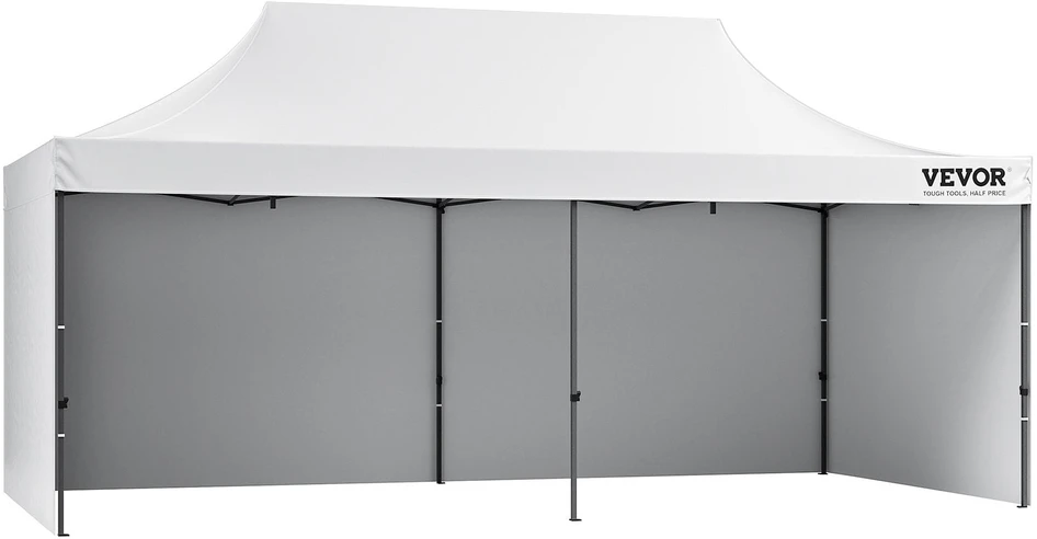 Vevor Lauko pavėsinė su sienelėmis ir maišu, 10x20 FT