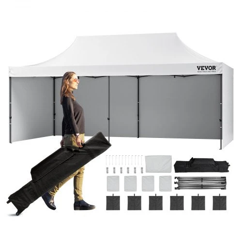 Vevor Lauko pavėsinė su sienelėmis ir maišu, 10x20 FT