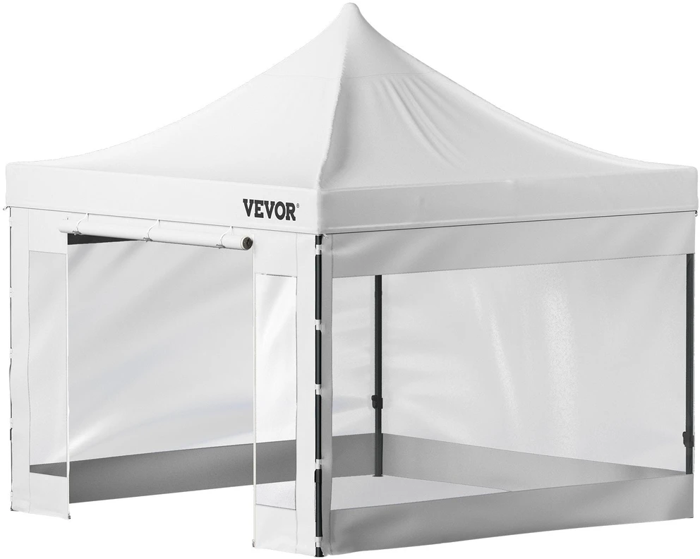 VEVOR 3 x 3 m išskleidžiama pavėsinė su nuimamomis sienelėmis