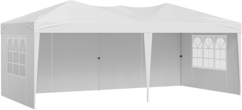 VEVOR Iššokantis pavėsinė 3 x 6 m su sienelėmis