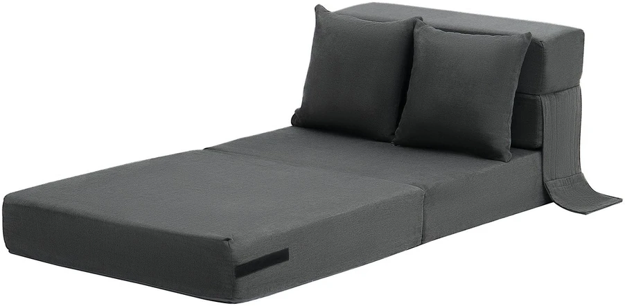 VEVOR Sulankstoma sofa-lova su 2 pagalvėmis