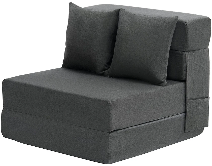 VEVOR Sulankstoma sofa-lova su 2 pagalvėmis
