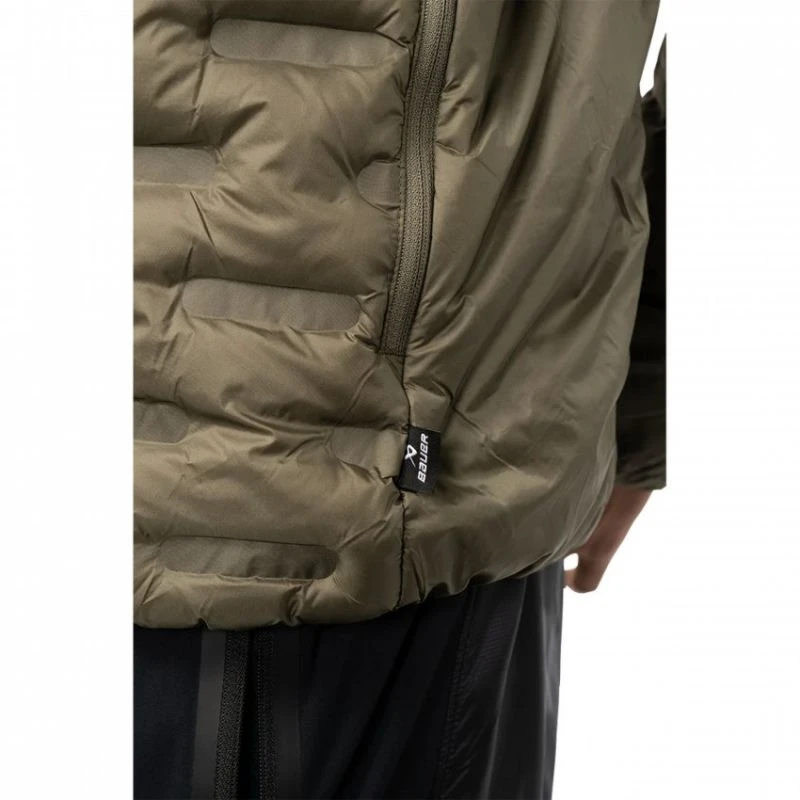 Sulankstoma striukė Bauer Flc Packable Puffer, alyvuogių
