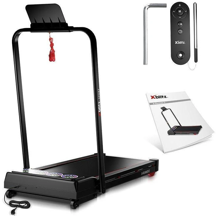 Xblitz 2-in-1 FOLDABLE HOME ELECTRIC TREADMILL