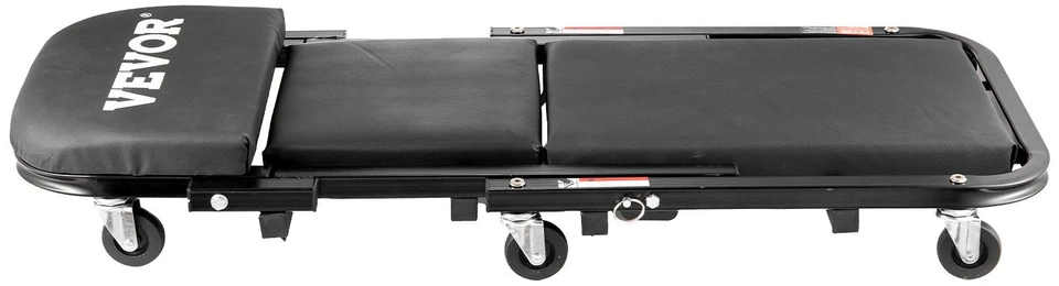 VEVOR 40 colių sulankstomas mechaniko kėdė su 204 kg talpa