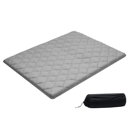 VEVOR Japoniškas tatami čiužinys, sulankstomas, pilkos spalvos
