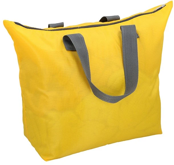 Dunlop - Travel bag, foldable hand luggage (yellow)