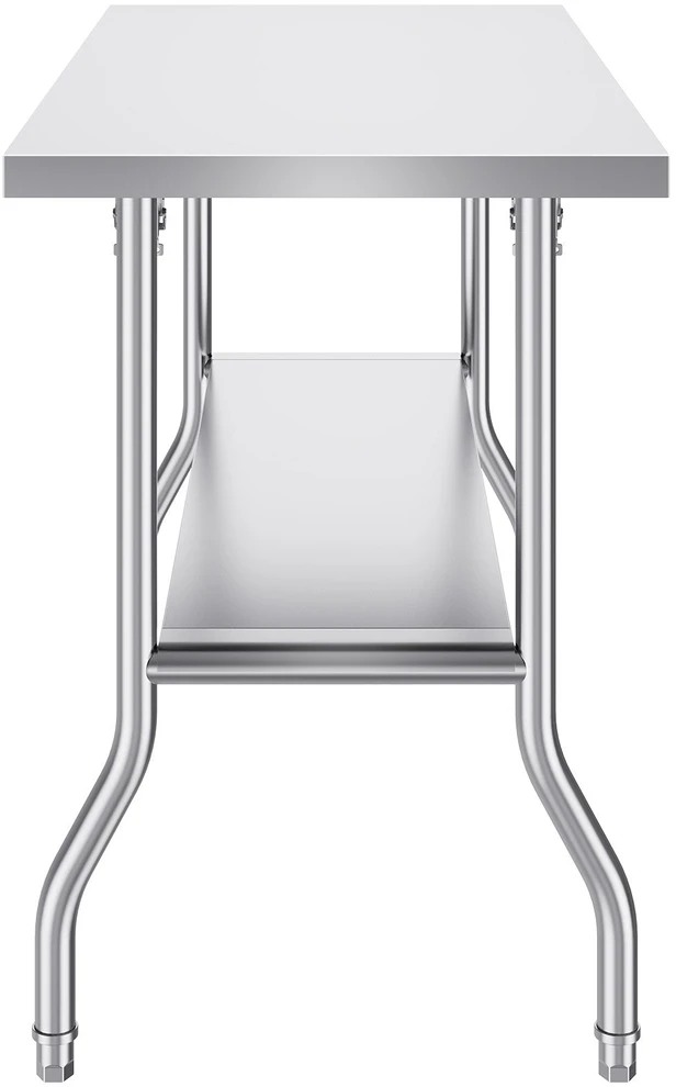 VEVOR Sulankstomas komercinis darbo stalas 122 x 61 cm