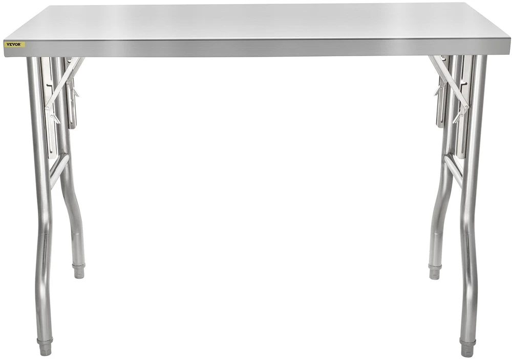 VEVOR 48 x 24 colių nerūdijančio plieno stalviršis