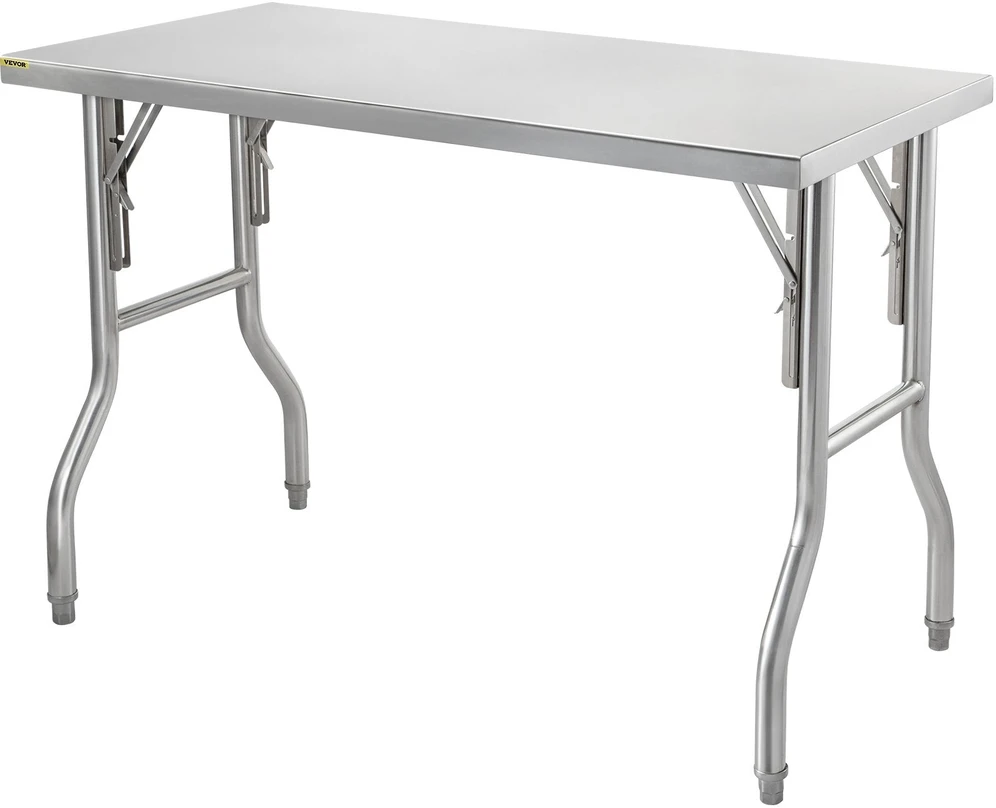 VEVOR 48 x 24 colių nerūdijančio plieno stalviršis