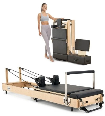 VEVOR Sulankstomas medinis pilates treniruoklis namams