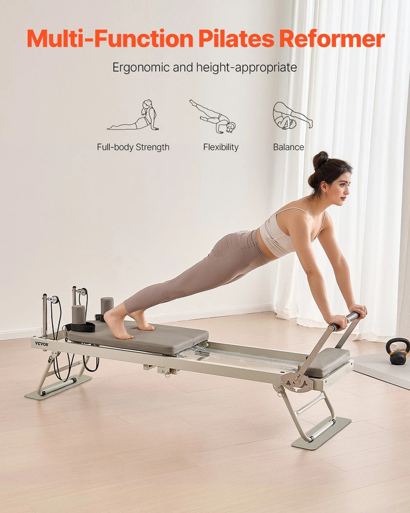 Vevor Sulankstomas pilates reformeris namų treniruoklis