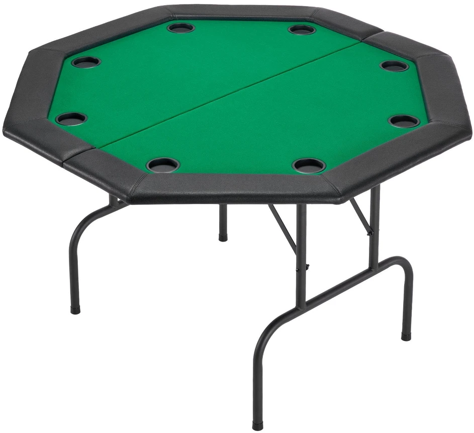 VEVOR 1220 mm sulankstomas pokerio stalas 8 žaidėjams