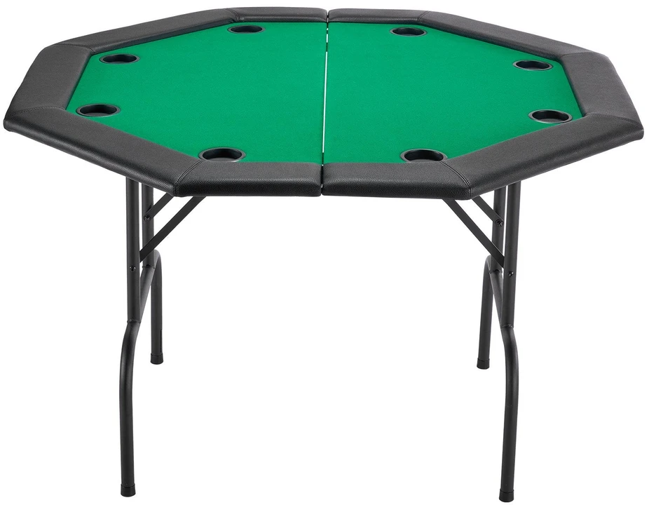 VEVOR 1220 mm sulankstomas pokerio stalas 8 žaidėjams