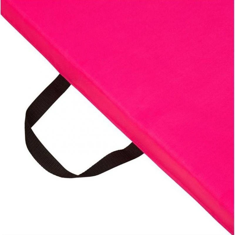 Sulankstomas gimnastikos kilimėlis HMS Premium MGS02 1800x600mm, rožinis