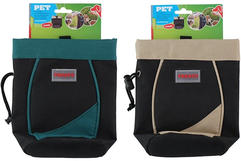 Other Brand Foldable Treat Pouch for Pets (Mėlyna)
