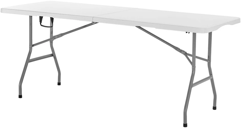 VEVOR 180 cm sulankstomas plastikinis lauko stalas