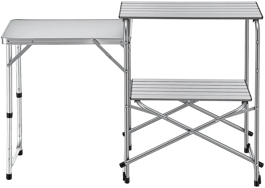 Sulankstomas stovyklavimo stalas-virtuvė VEVOR 12045, 40 kg apkrova