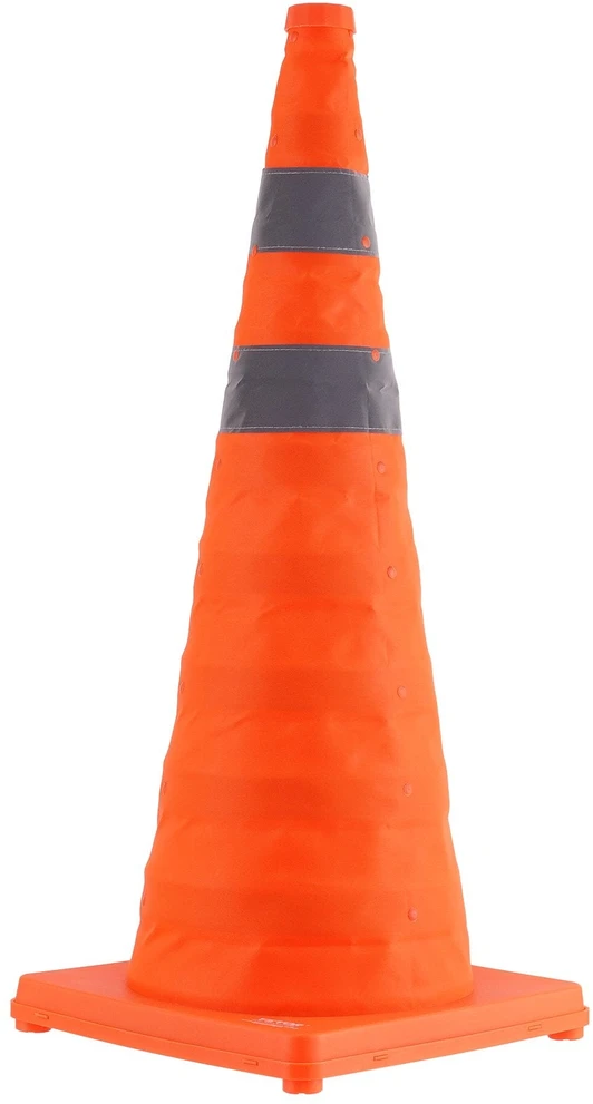 VEVOR Sulankstomi saugumo kūgiai 4 vnt. rinkinys