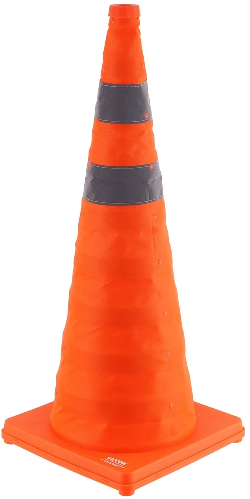 VEVOR Sulankstomi saugumo kūgiai 4 vnt. rinkinys
