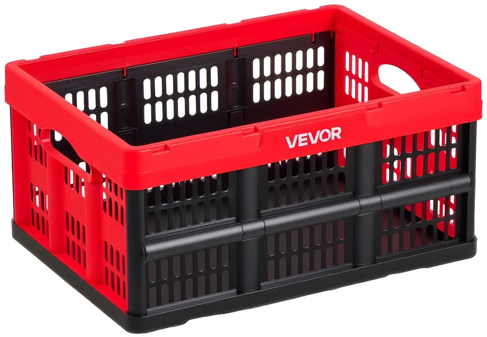 Vevor Plastikinės sulankstomos daiktadėžės 32 l, 3 vnt.