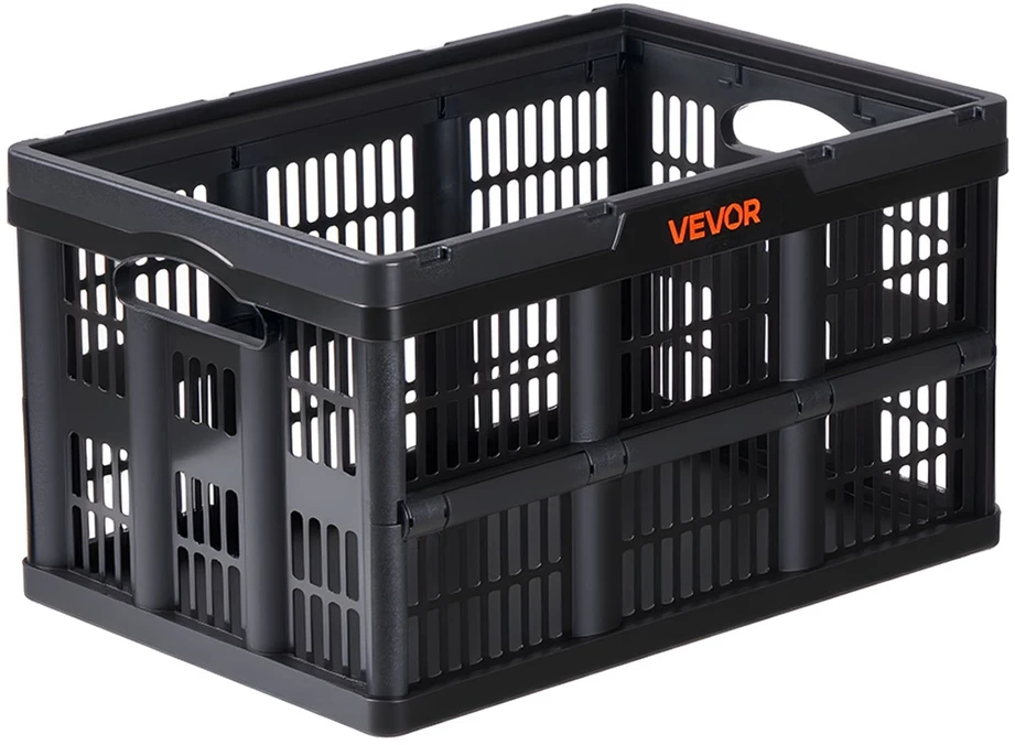 Vevor Plastikinės sulankstomos daiktadėžės, 45 L, 3 vnt.