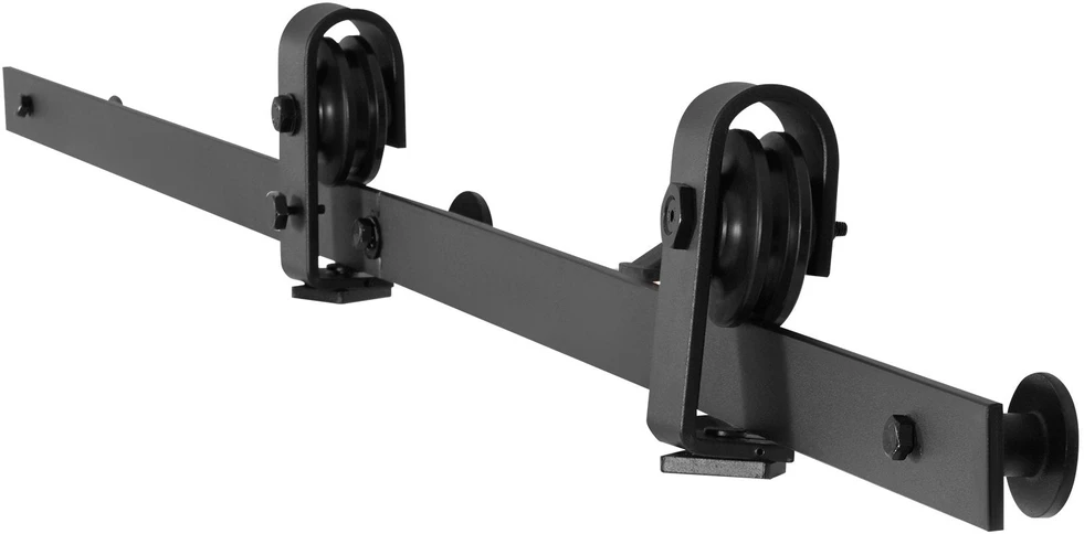 VEVOR Sulankstomo stumdomo durų bėgelio rinkinys 132 cm