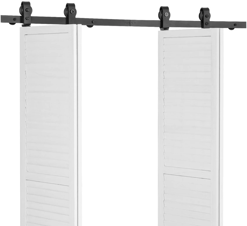 VEVOR dvejų poslinkių tvarkingų durų bėgių sistema 152 cm