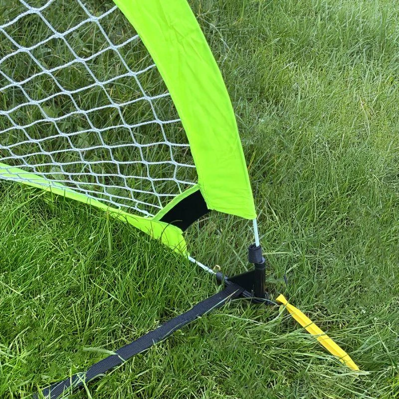Smj Sulenkiama futbolo treniruočių vartai – neono žalia (M) 120x80x80 cm