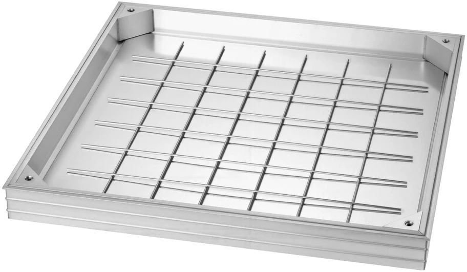 Vevor Šulinio dangtis su rėmu 600 x 600 mm