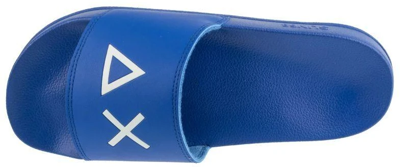 SUN68 šlepetės su logotipu X36110-58, mėlynos, 40