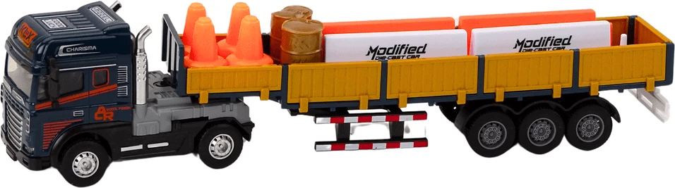Lean Toys Sunkvežimis su priekaba 1:24 mastelio