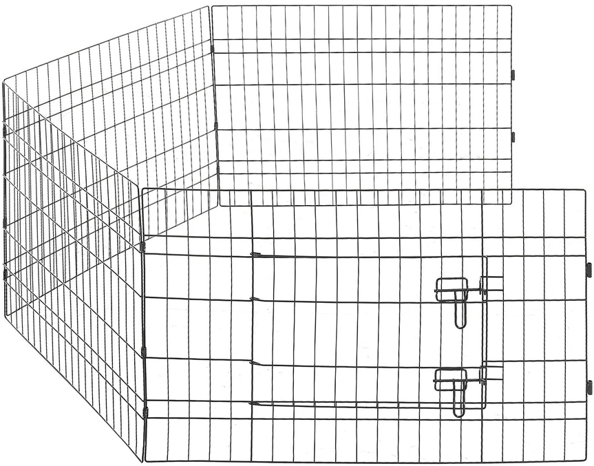Šunų aptvaras VEVOR SKU4-243604DT, 61 cm aukščio