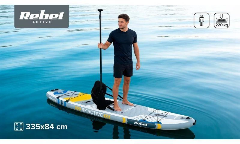Deska Irklentė REBEL ACTIVE PRO RBA-4518 - balta