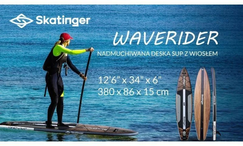 SKATINGER Waverider 380x86x16 turistinė irklentė