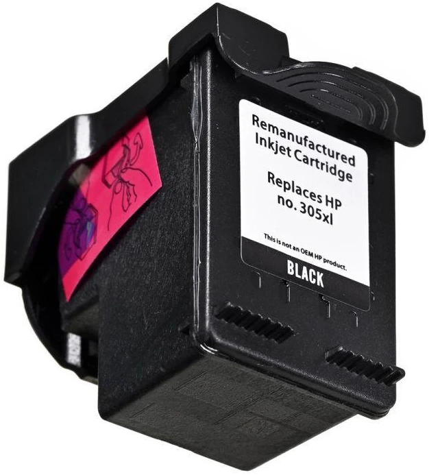 Superbulk rašalas HP 305XL 3YM62AE reg SPB-305XLB, 18 ml, juodos spalvos