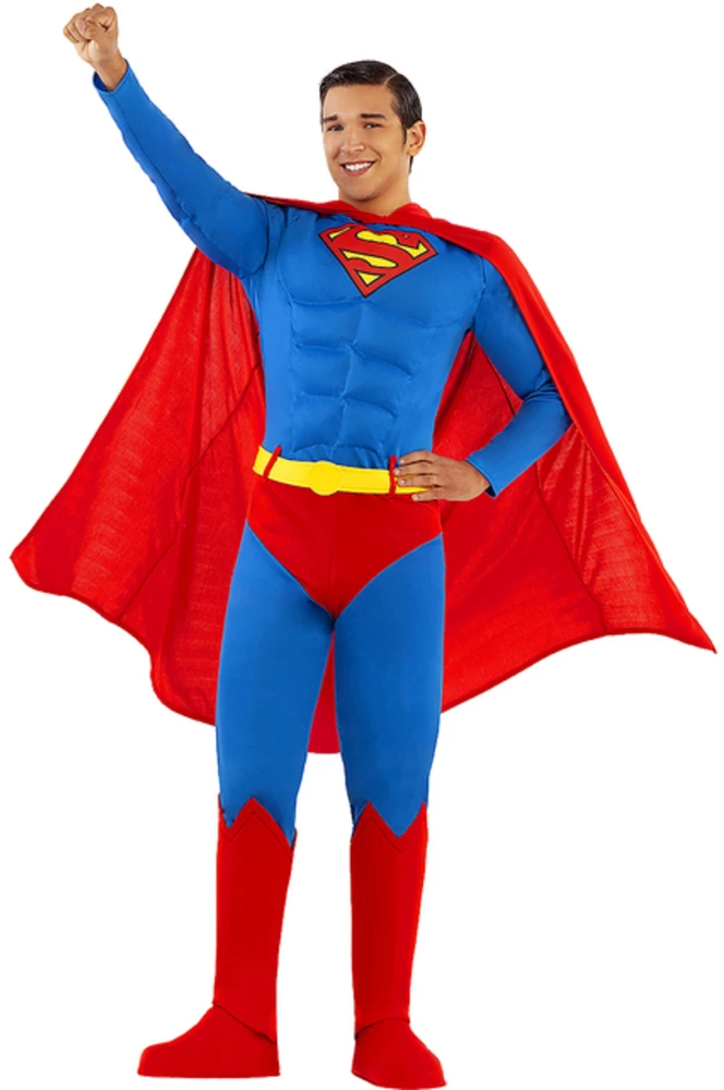 Supermeno kostiumas vyrams – DC Comics