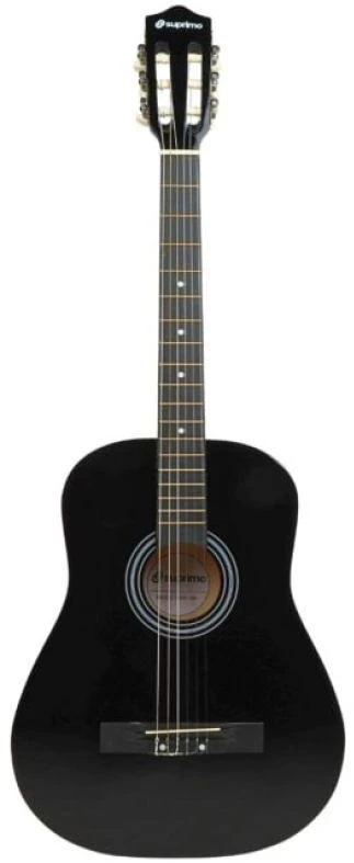 SUPRIMO CGS1 BK - classical guitar 4/4, juodas